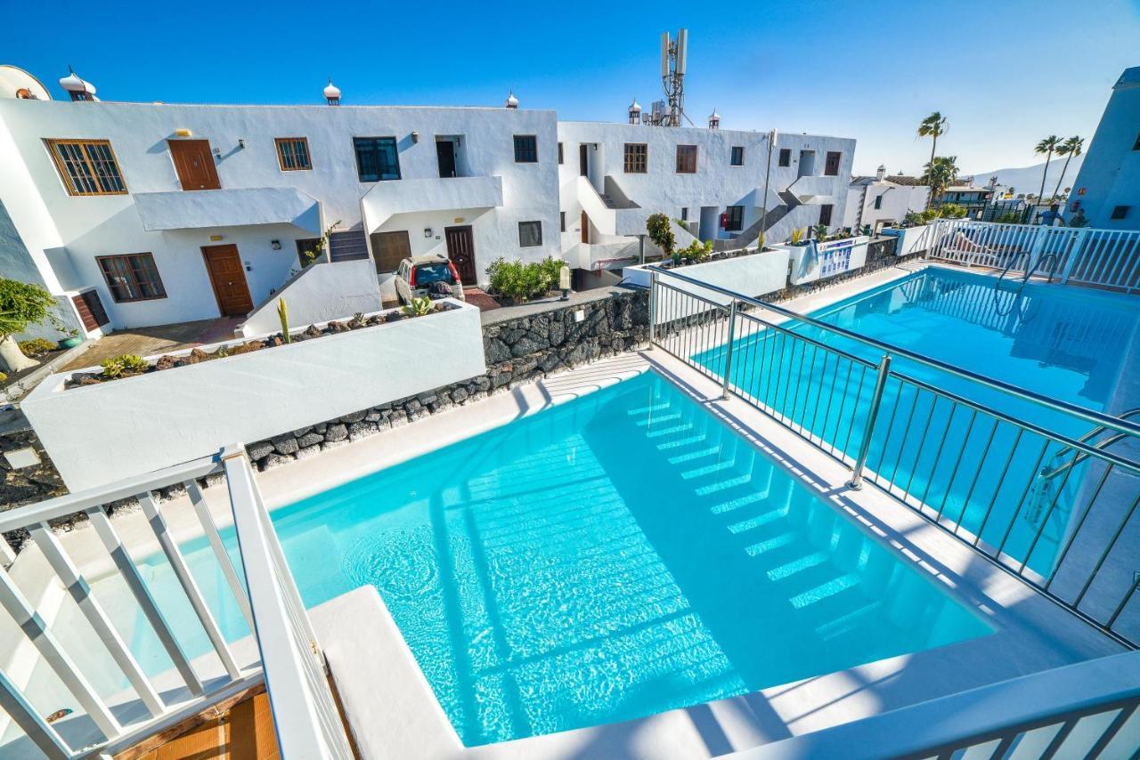 Precioso Apartamento Con Piscina Tías Exteriér fotografie